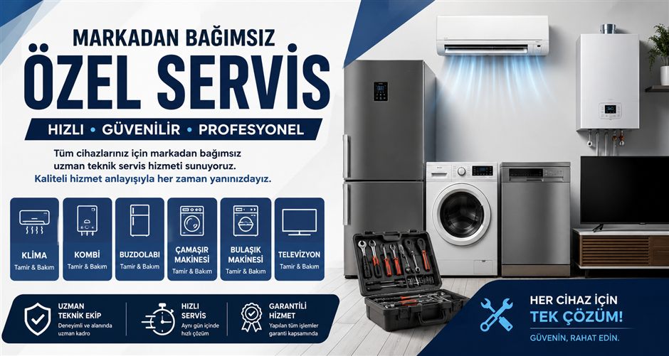 Yazıhan Beyaz Eşya Servisi — klima, kombi ve beyaz eşya servisi